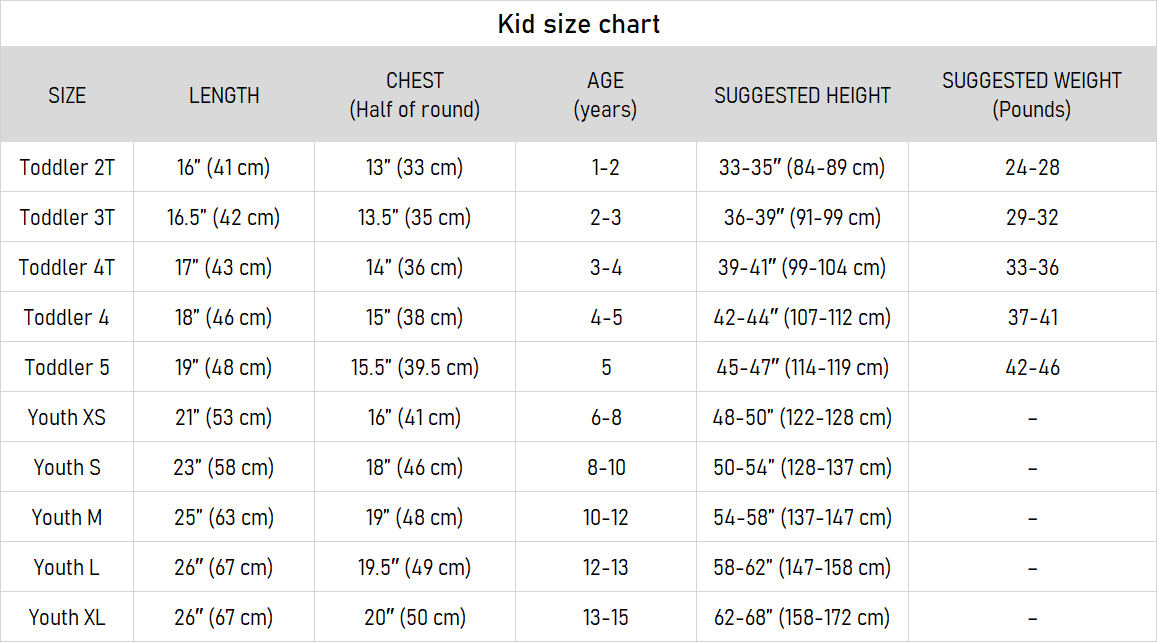 kid-hoodie-size-chart