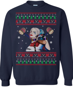 Harley Quinn: Unisex Christmas Sweater, Tshirt, Hoodie Harley Quinn: Unisex Christmas Sweater, Tshirt, Hoodie