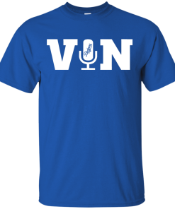 Vin Scully Microphone – Dodgers T Shirt, Hoodies, Tank