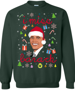 I miss Barack Obama christmas sweater, tshirt, long sleeve