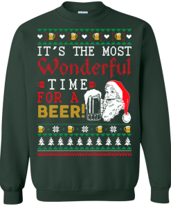 Christmas: Its The Most Wonderful Time For A Beer Sweater, Tshirt, Tank Christmas: Its The Most Wonderful Time For A Beer Sweater, Tshirt, Tank