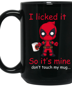 Deadpool – I Licked It So It’s Mine Don’t Touch My Mug Coffee Mugs Deadpool – I Licked It So It’s Mine Don’t Touch My Mug Coffee Mugs