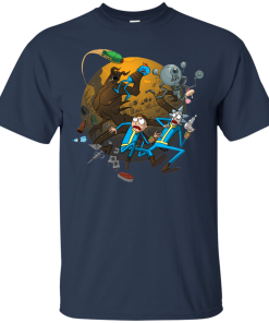 Rick and Morty Meet Fallout Tshirt, Tank, Hoodie Rick and Morty Meet Fallout Tshirt, Tank, Hoodie