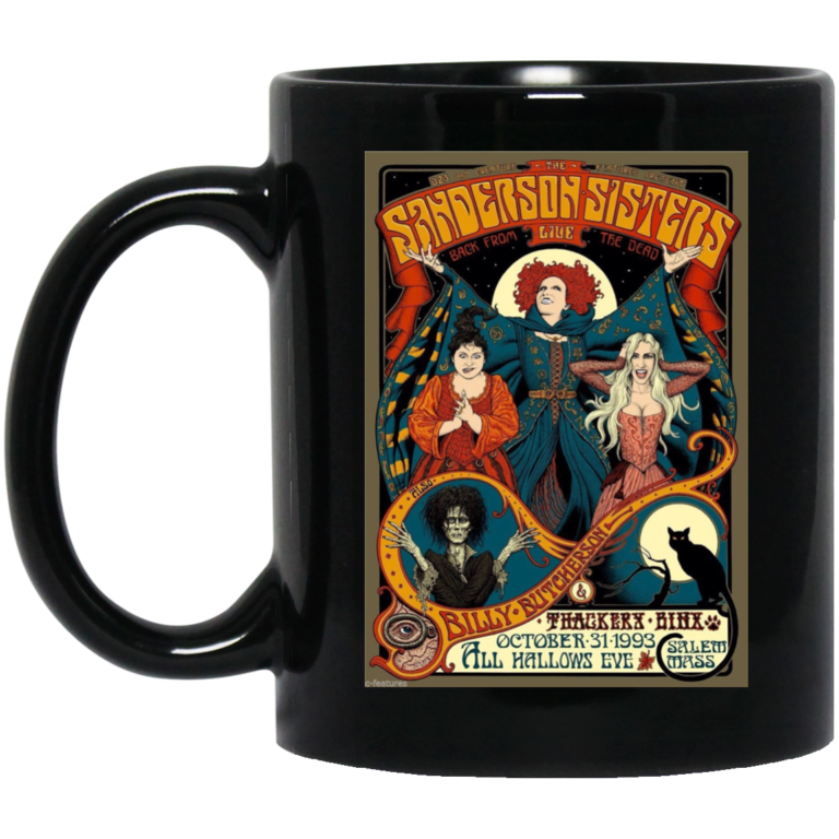 Sanderson Sisters Vintage Tour Poster Coffee Mugs