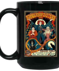 Sanderson Sisters Vintage Tour Poster Coffee Mugs Sanderson Sisters Vintage Tour Poster Coffee Mugs