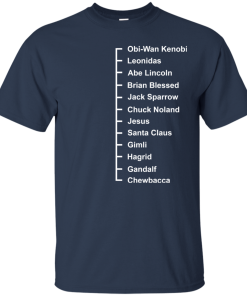 Obi Wan Kenobi Leonidas Abe Lincoln Jack Sparrow Tshirt, Tank, Sweater