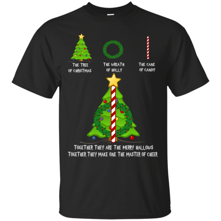 The Tree Of Christmas The Wreath of Holly The Cane Of Candy Tshirt, Tank, Hoodie