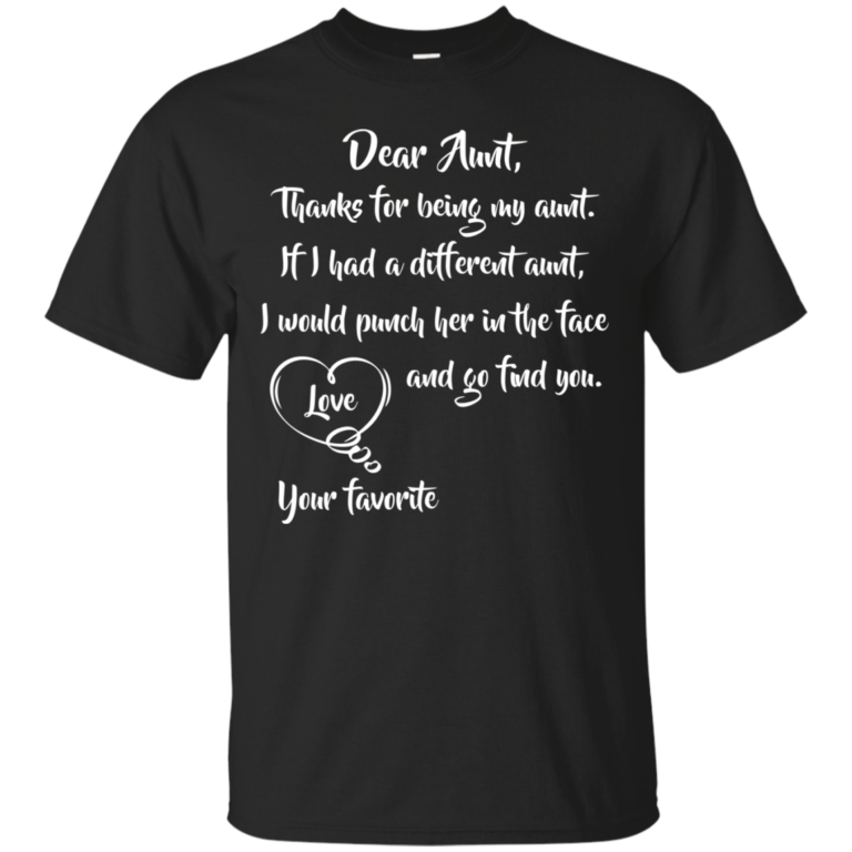 Auntie shirt: Thanks for being my aunt tshirt, sweater, tank