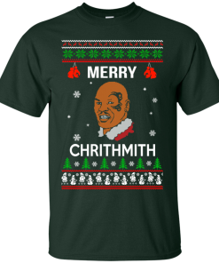 Mike Tyson Merry Chrithmith Christmas Sweater, Tshirt, Long Sleeve