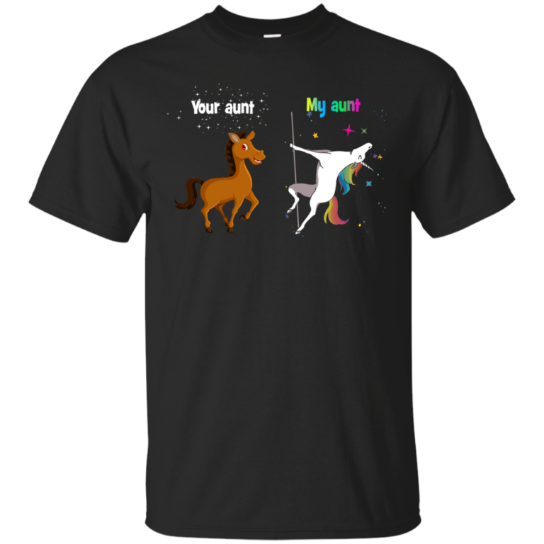 Your aunt Horse and my aunt unicorn Tshirt, Tank, Sweater