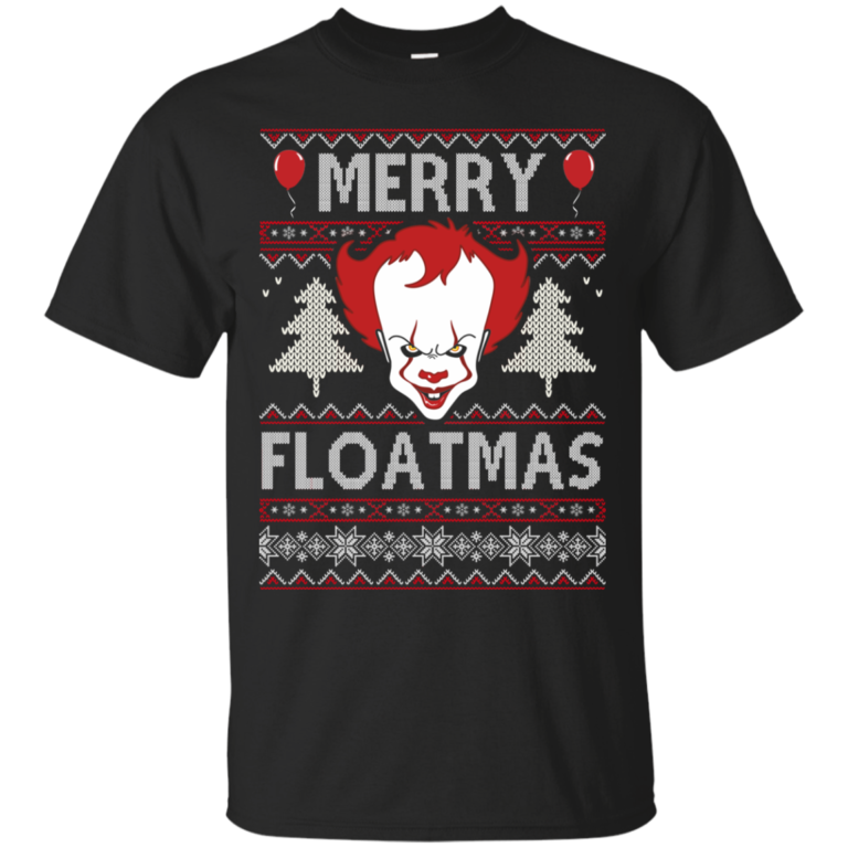 Pennywise Christmas shirt: Merry Floatmas Sweater, Tshirt