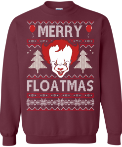 Pennywise Christmas Sweater: Merry Floatmas Sweater