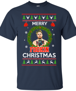 McGregor Merry Fookin Christmas Tshirt, Sweater McGregor Merry Fookin Christmas Tshirt, Sweater