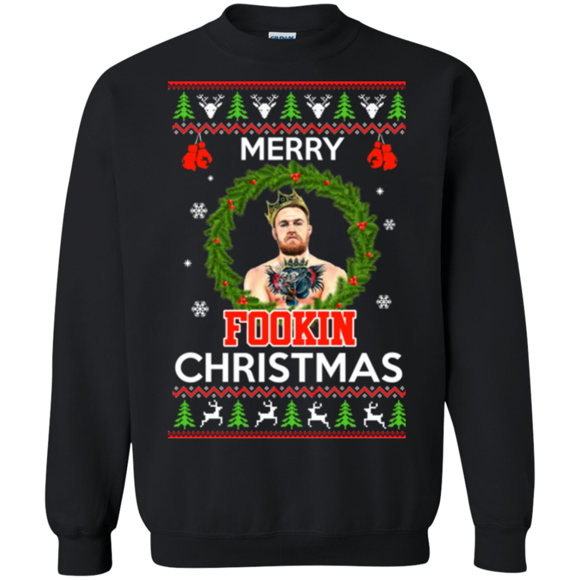 McGregor Merry Fookin Christmas Sweater