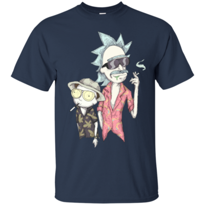 rick and morty fear and loathing shirt