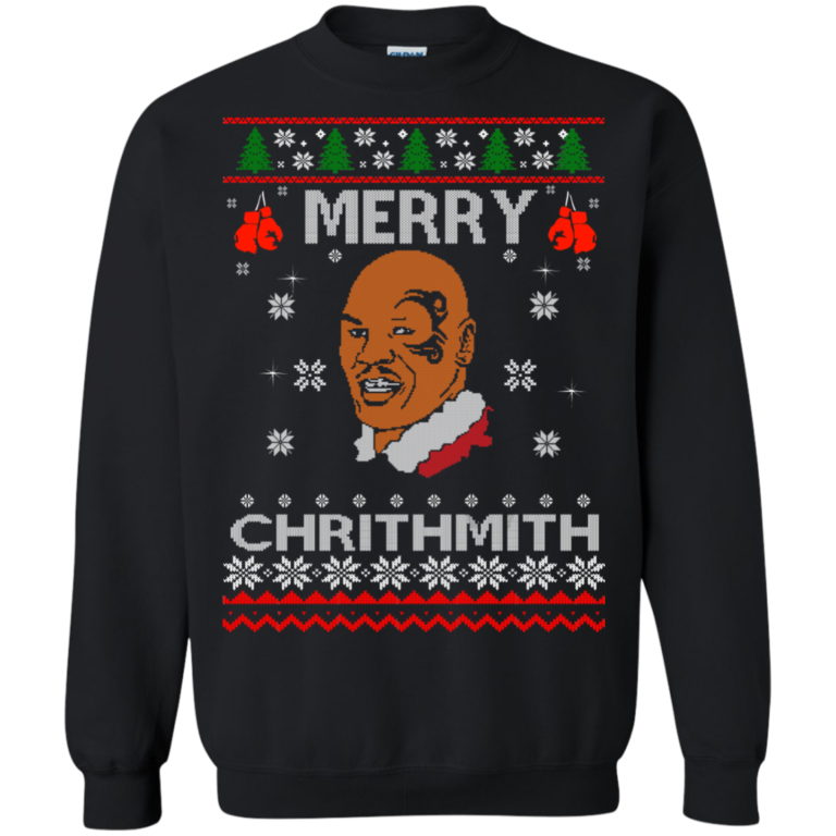 Merry Chrithmith Mike Tyson Ugly Christmas Sweater