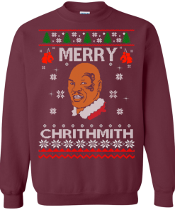 Merry Chrithmith Mike Tyson Ugly Christmas Sweater Merry Chrithmith Mike Tyson Ugly Christmas Sweater