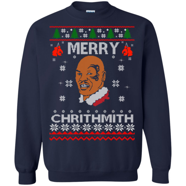 ugly christmas sweater tyson