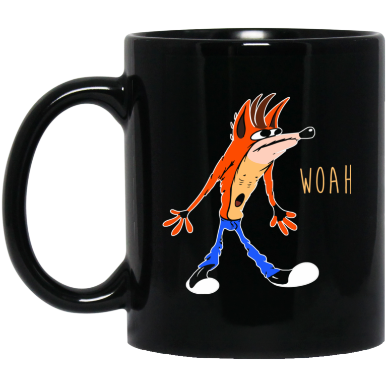 Crash Bandicoot : Woah Coffee Mugs