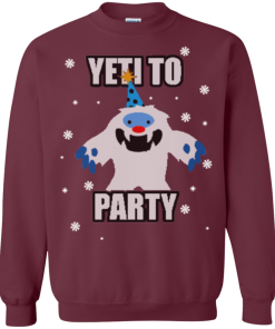 Christmas Sweater: Yeti To Party Christmas Sweatshirt