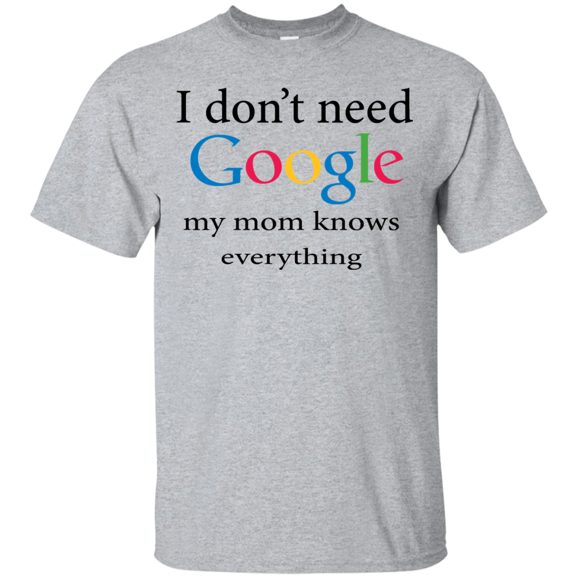 I don't need my mom knows everything T-shirt, Tank, Hoodie ...