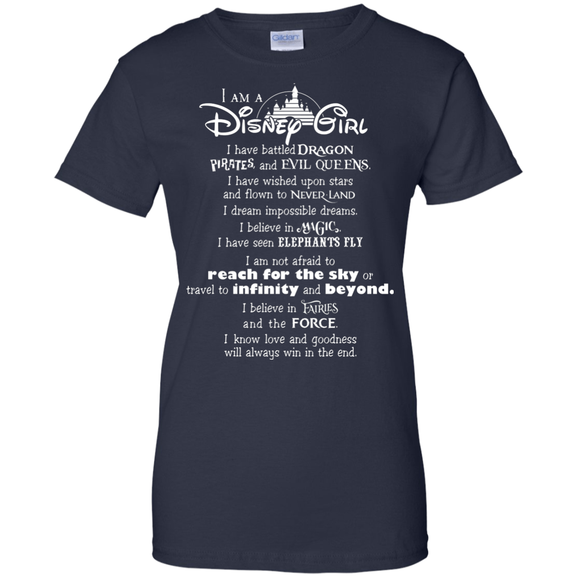 i am a disney girl shirt