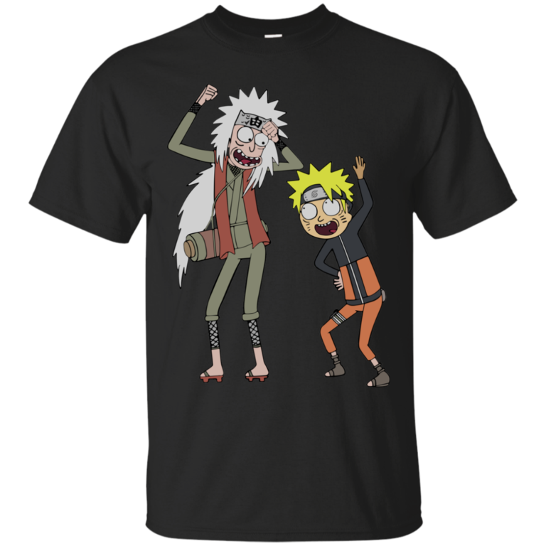 Rick and Morty – Naruto and Jiraiya t shirt, long sleeve, hoodie