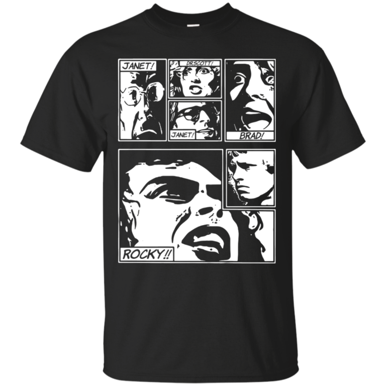 The Rocky Horror Picture Show: Janet Dr Scott Janet Brad Rocky t shirt, long sleeve, hoodie