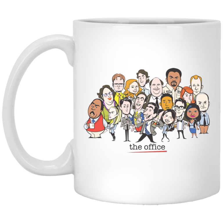 The Office Cartoons Character Coffee Mugs