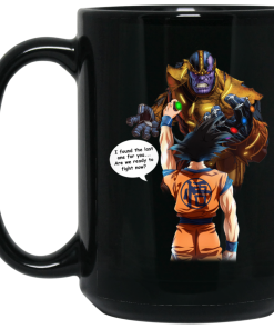 Goku vs Thanos – I found the last one for you coffee mugs Goku vs Thanos – I found the last one for you coffee mugs