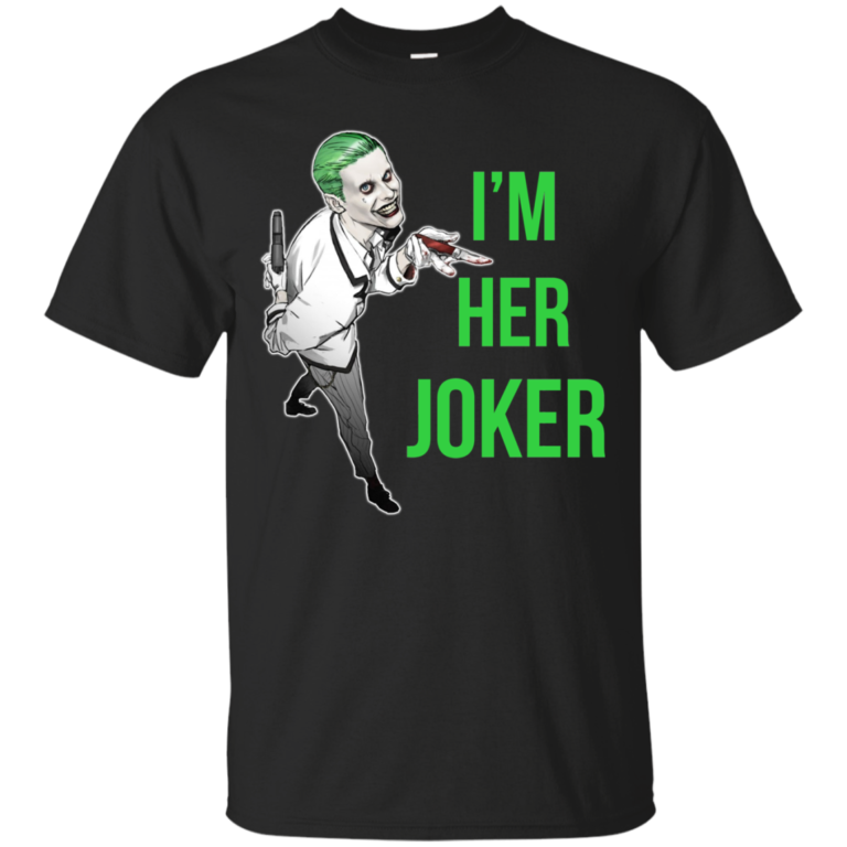 Her Joker – His Harley Quinn t shirt, long sleeve, hoodie