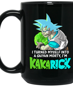 I’m Kakarick – I turned myself into a saiyan Morty coffee mugs I’m Kakarick – I turned myself into a saiyan Morty coffee mugs