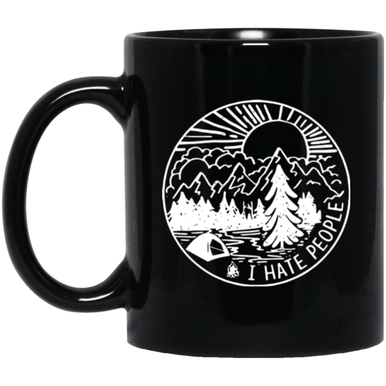 Camping – I hate People Mugs