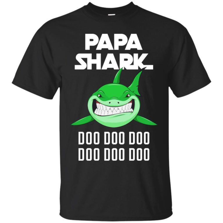 Papa Shark Doo Doo Doo t shirt, long sleeve, hoodie
