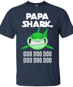 Papa Shark Doo Doo Doo t shirt, long sleeve, hoodie