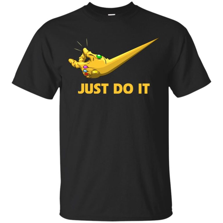 Thanos: Just Do It – Infinity Gauntlet t shirt, long sleeve, tank
