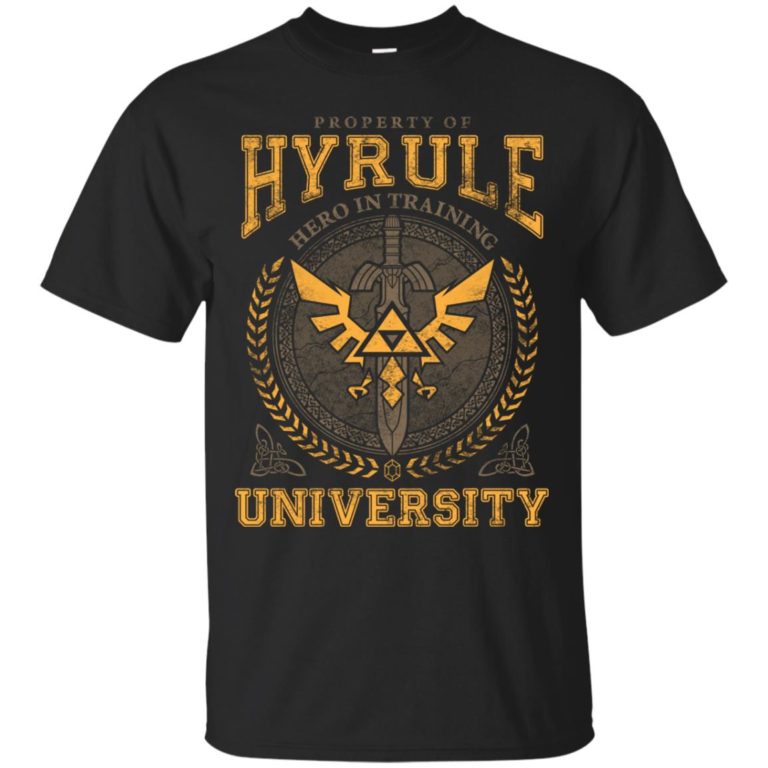 Property of Hyrule University – Hero in Training t shirt, long sleeve