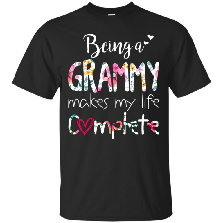 Being a grammy makes my life complete t shirt, tank top, hoodie