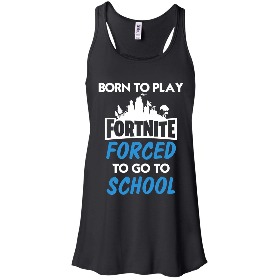 born to play roblox , forced to go to school Kids Pullover Hoodie