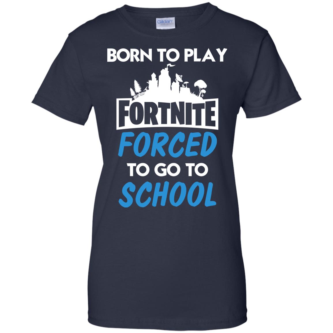 Cool Roblox T-shirt for Kids Born to Play Forced to Go to 