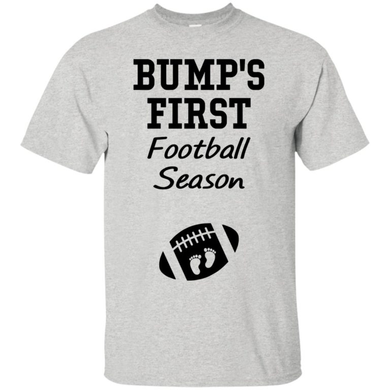 Bump’s first football season t shirt, tank