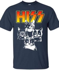 Hiss Kiss Cats Kittens Rock t shirt, tank, hoodie Hiss Kiss Cats Kittens Rock t shirt, tank, hoodie
