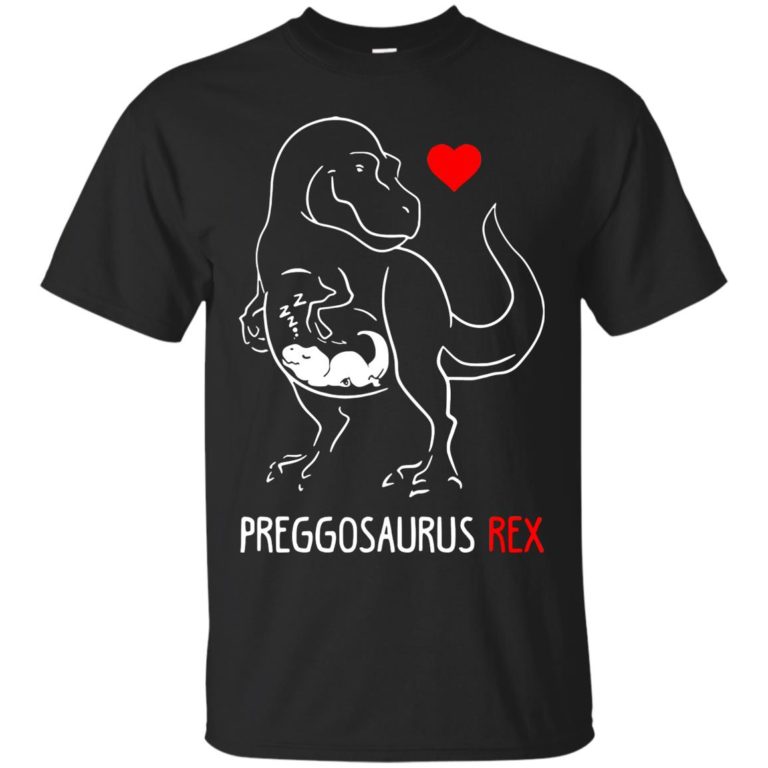 Preggosaurus Rex t shirt, tank