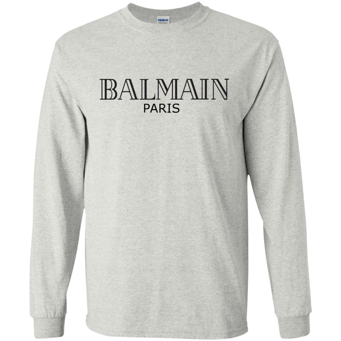 Balmain Paris t shirt, long sleeve, hoodie - RobinPlaceFabrics
