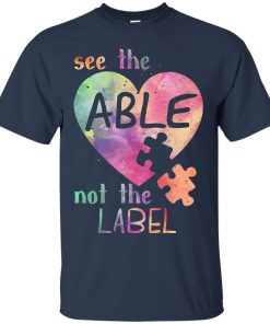 See the able not the label T shirt, Ls, Hoodie