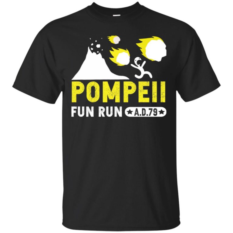 Pompeii Fun Run T shirt, Ls, Hoodie