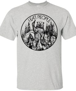 I eat people Camping Bear t shirt, long sleeve, hoodie