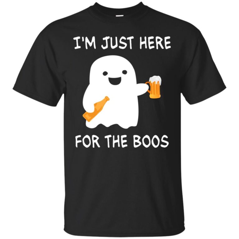 I’m just here for the boos t shirt, ls, sweatshirt