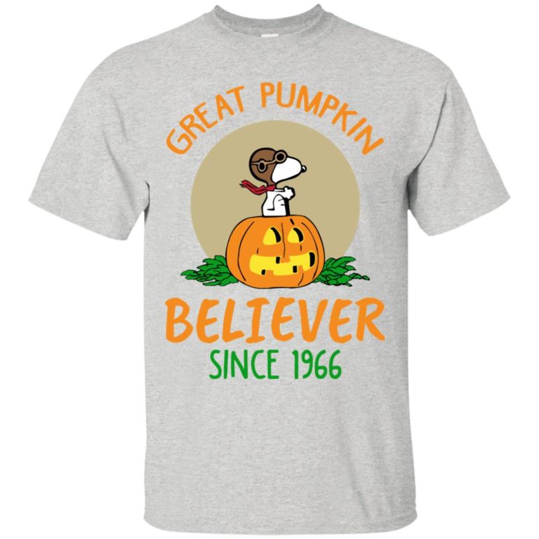 Snoopy: Great Pumpkin Believer Since 1996 t shirt, ls, sweatshirt