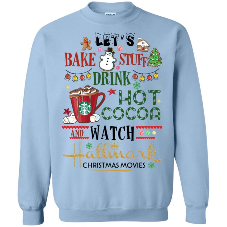 hallmark and hot cocoa shirt